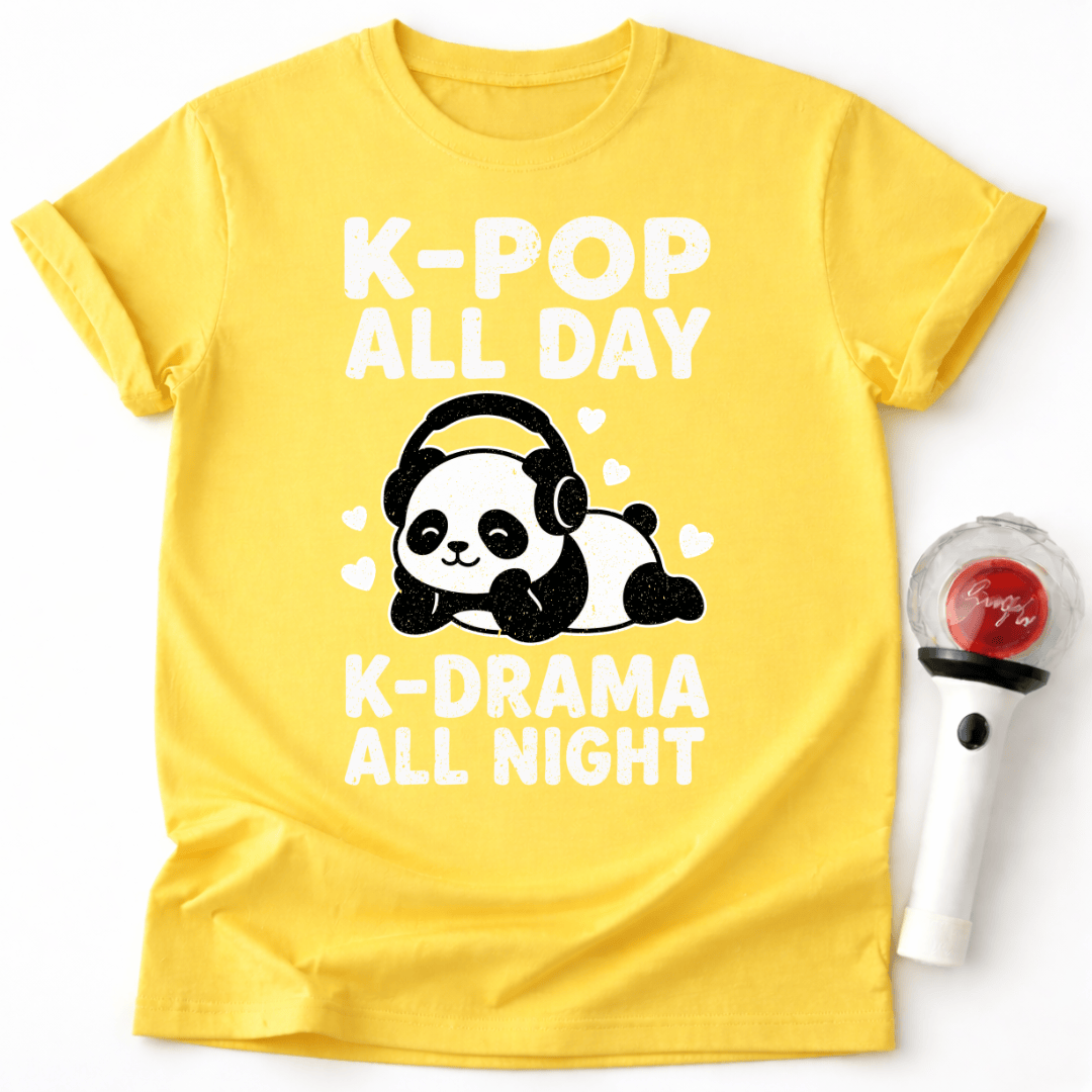 K-POP ALL DAY K-DRAMA T-SHIRT
