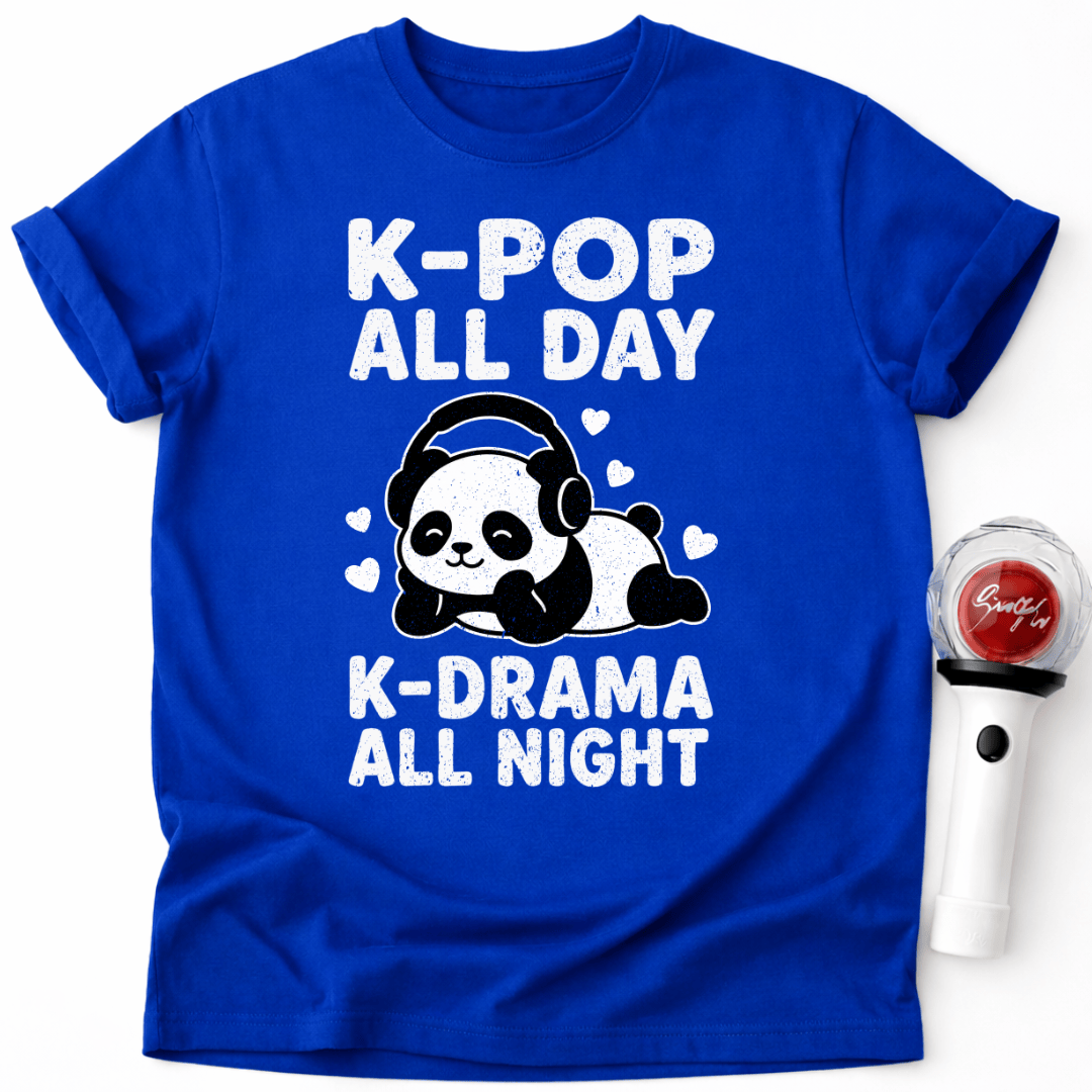 K-POP ALL DAY K-DRAMA T-SHIRT