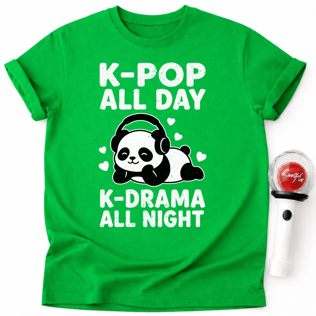 K-POP ALL DAY K-DRAMA T-SHIRT
