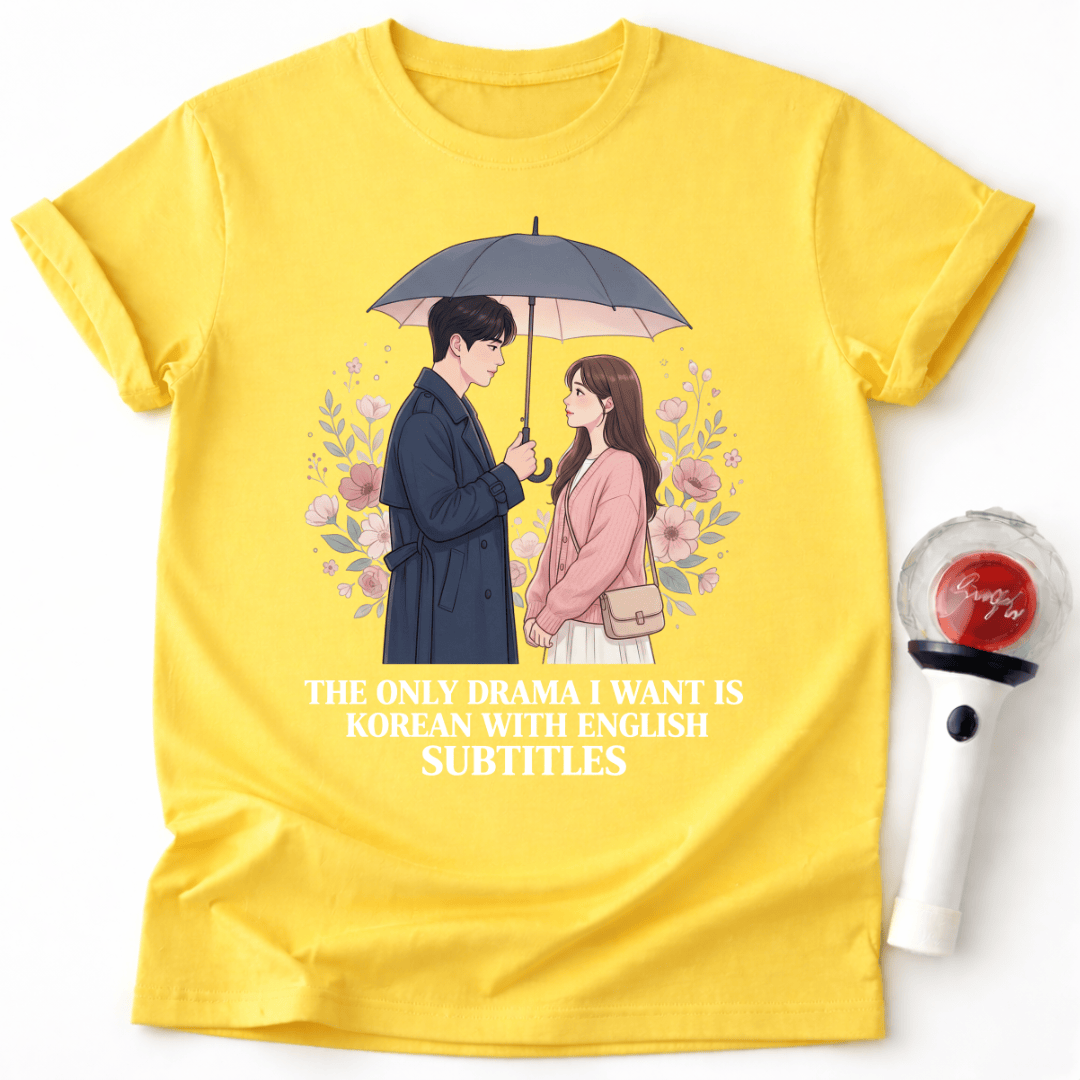 K-DRAMA-UNTERTITEL-T-SHIRT