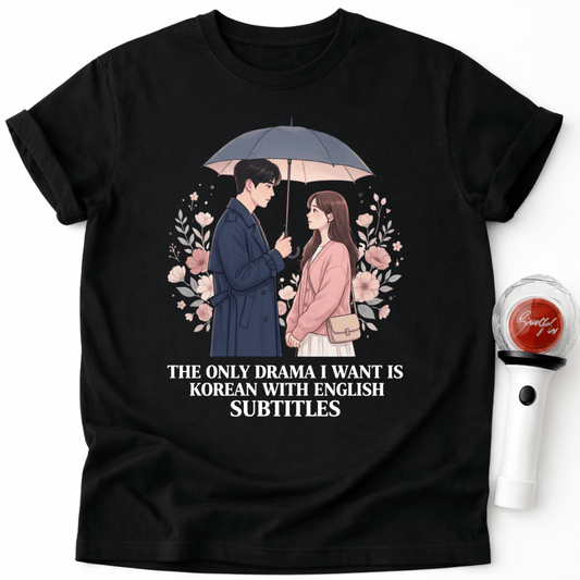 K-DRAMA SUBTITLES T-SHIRT