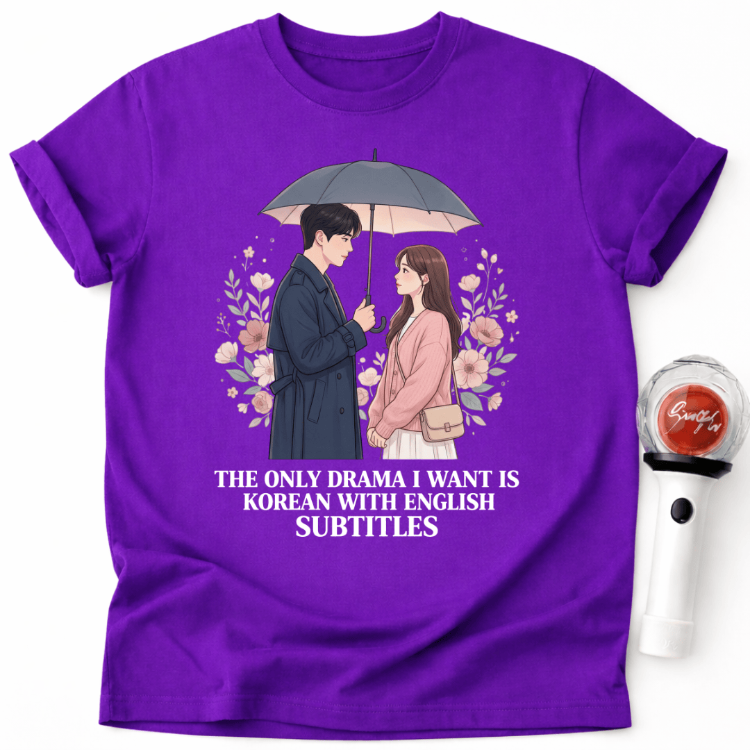 K-DRAMA-UNTERTITEL-T-SHIRT