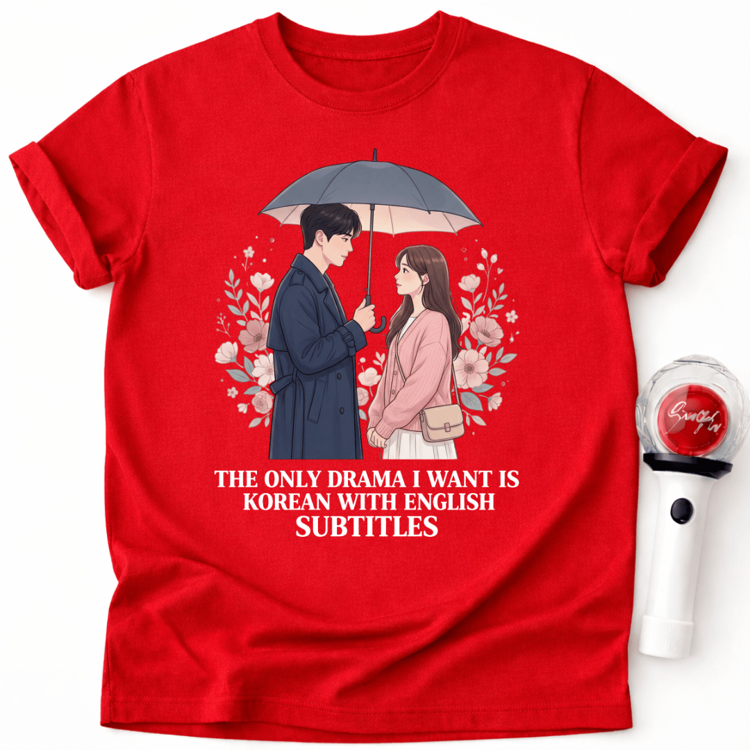 K-DRAMA-UNTERTITEL-T-SHIRT