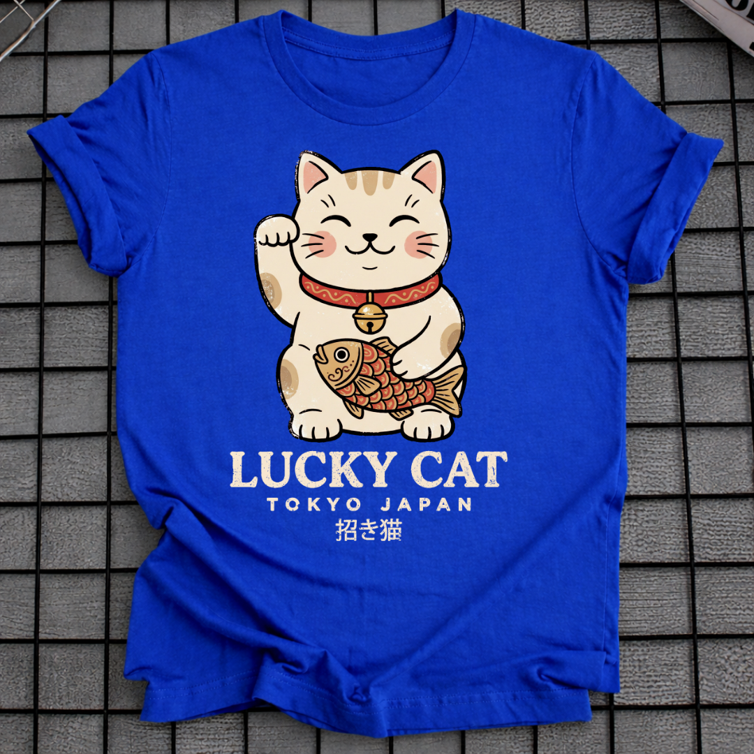 WAVING MANEKI NEKO T-SHIRT