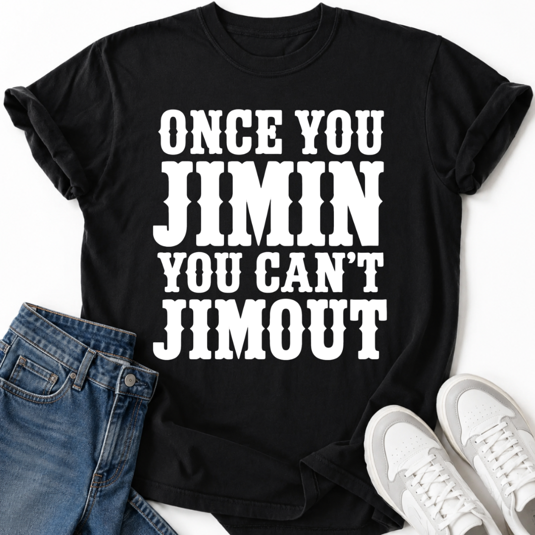 ONCE YOU JIMIN T-SHIRT