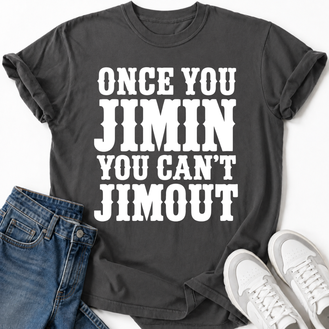 ONCE YOU JIMIN T-SHIRT