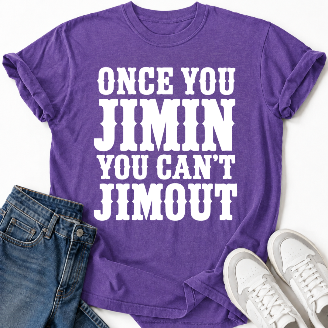 ONCE YOU JIMIN T-SHIRT
