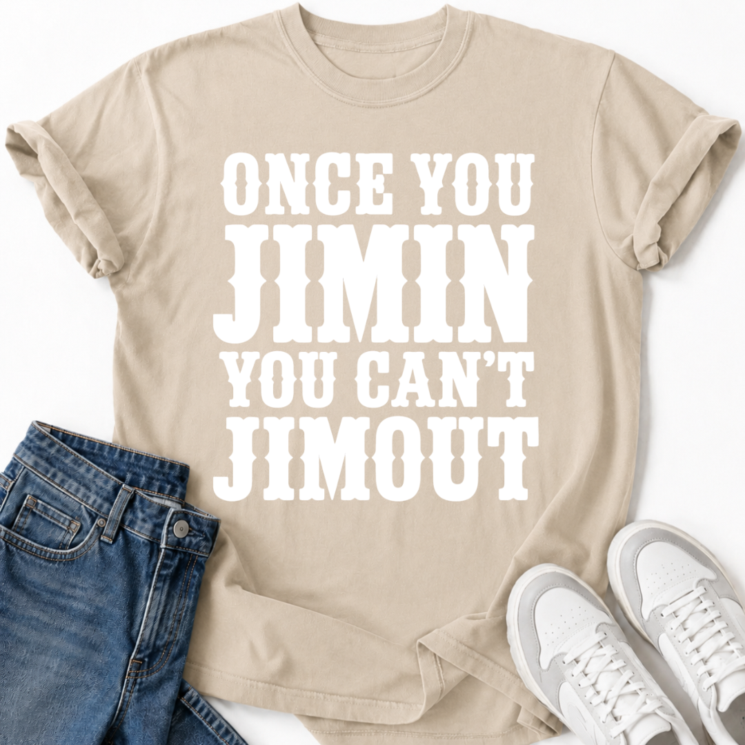 ONCE YOU JIMIN T-SHIRT