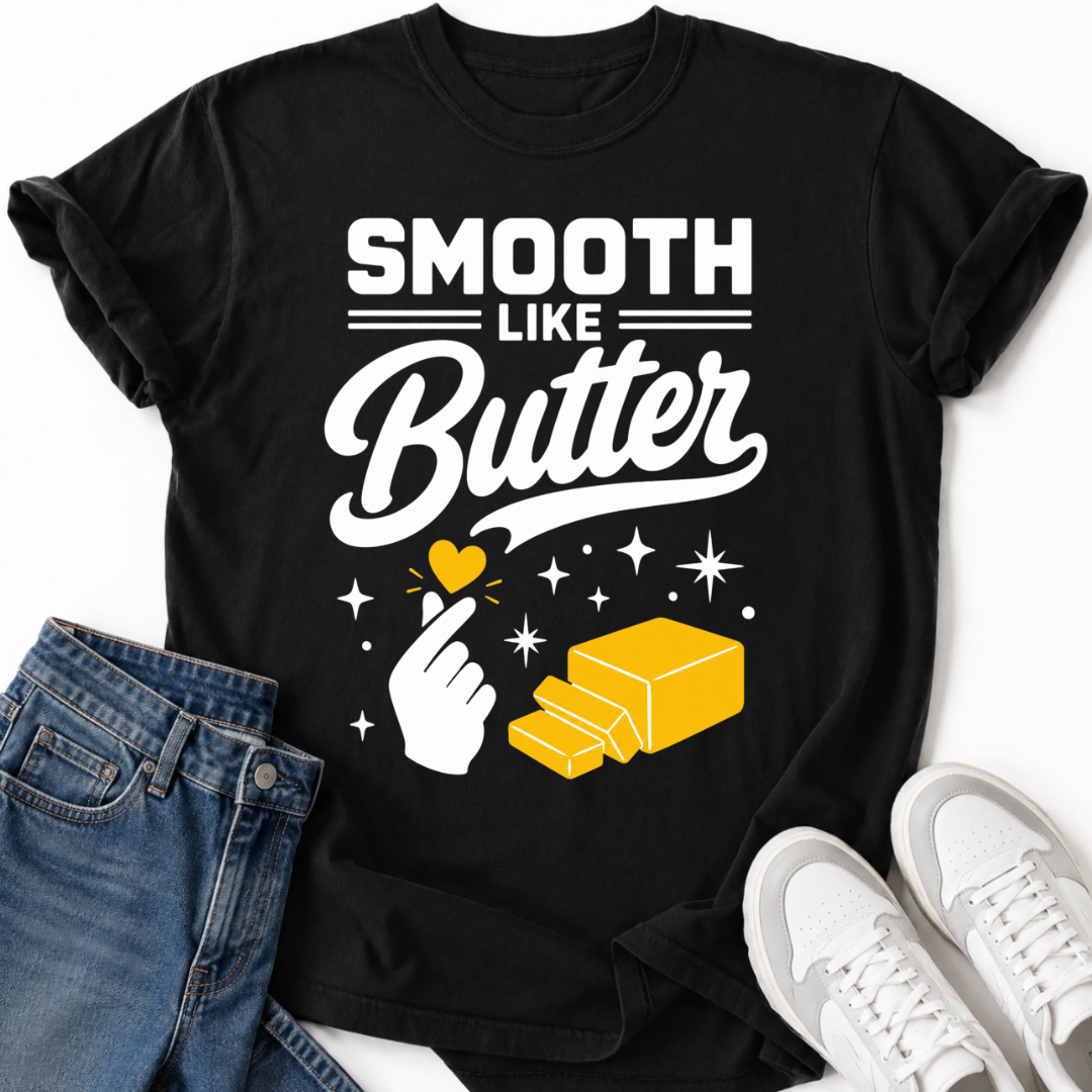 SMOOTH LIKE BUTTER T-SHIRT