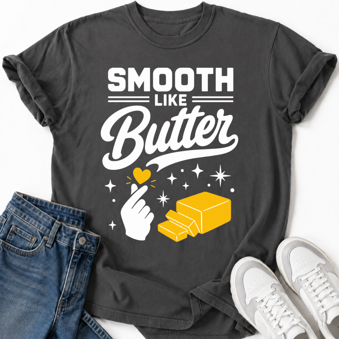 SMOOTH LIKE BUTTER T-SHIRT