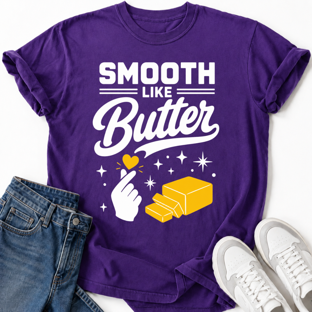 SMOOTH LIKE BUTTER T-SHIRT
