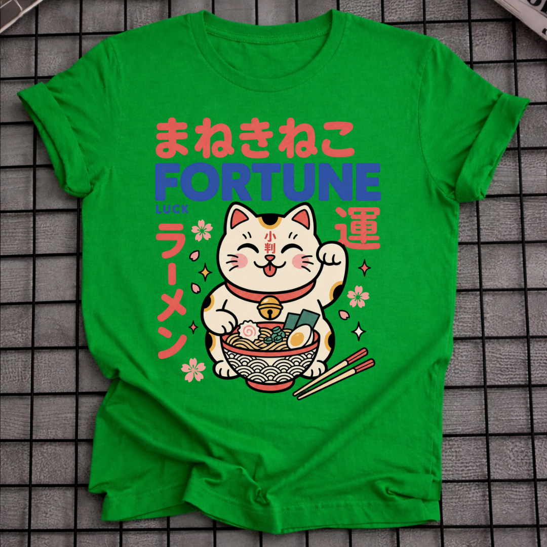 LUCKY CAT RAMEN T-SHIRT