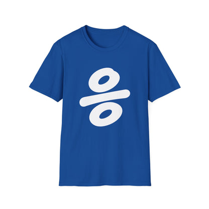 Percent Symbol Graphic T‑Shirt — Minimal Symbol Tee