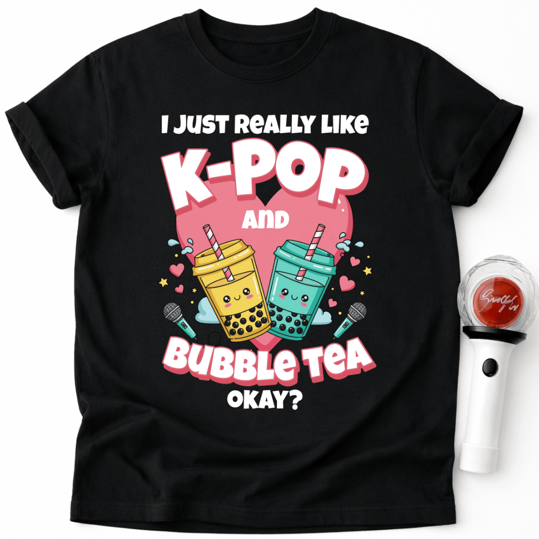 K-POP & BUBBLE TEA T-SHIRT