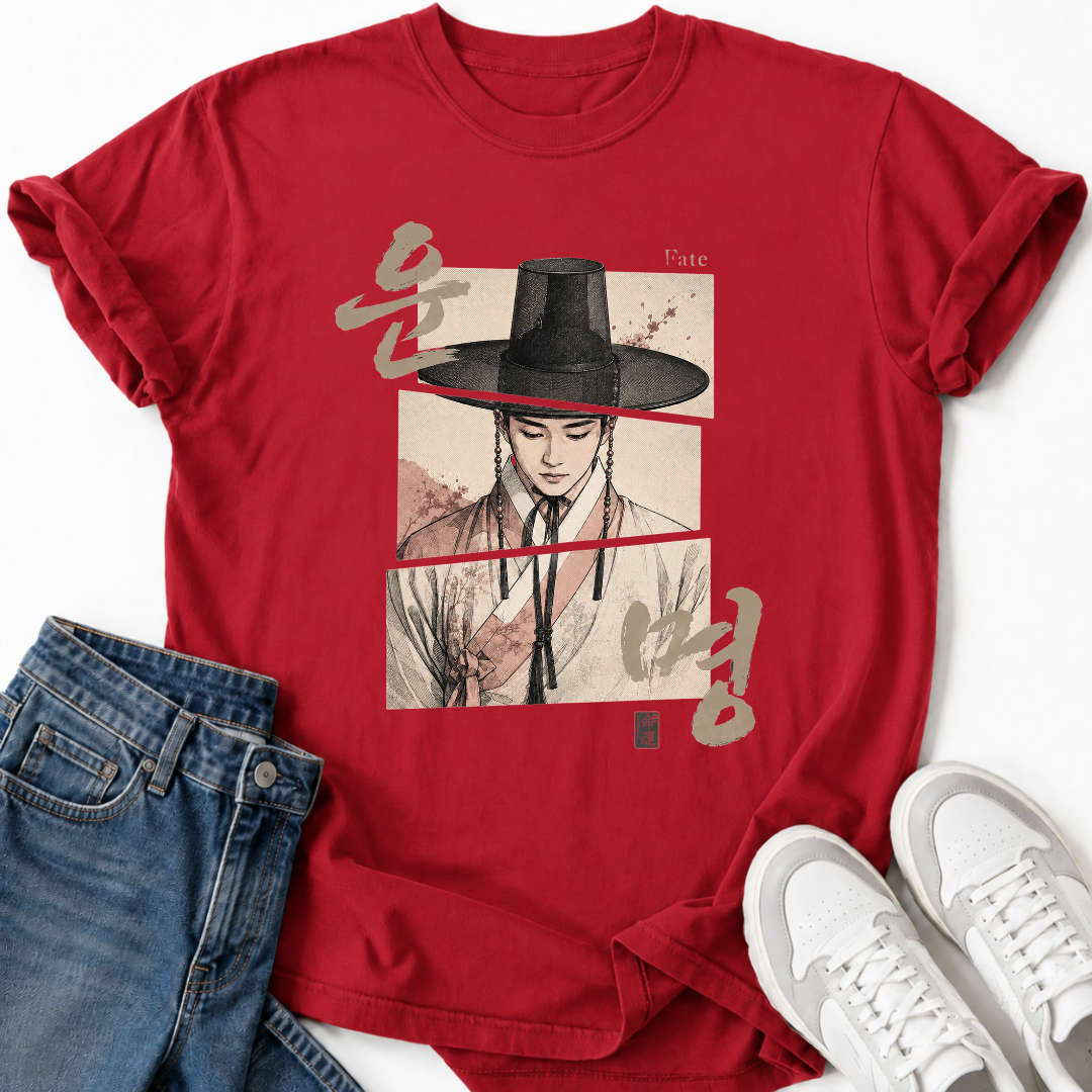 KOREAN HANBOK PORTRAIT T-SHIRT
