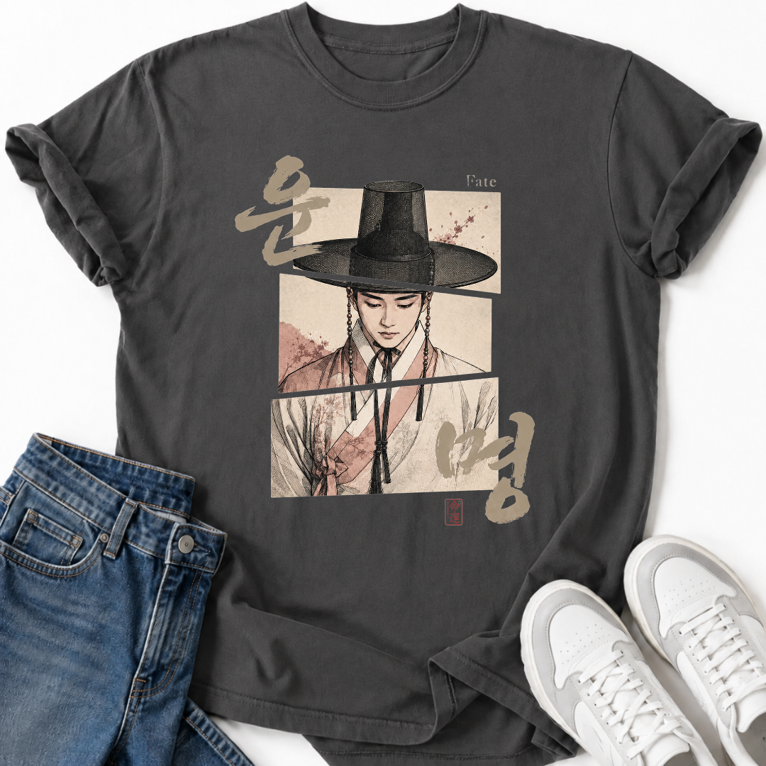KOREAN HANBOK PORTRAIT T-SHIRT