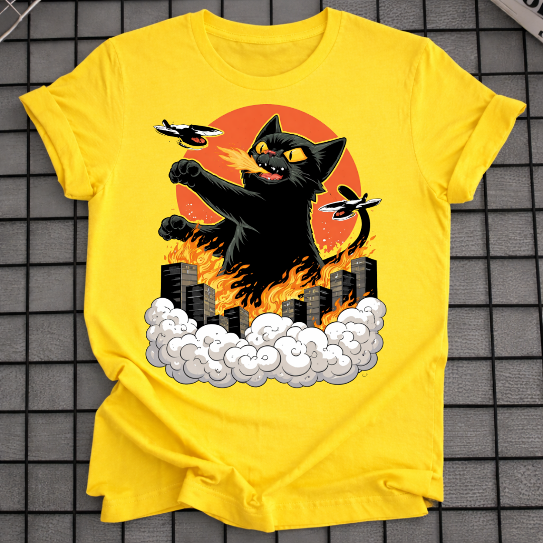 KAIJU CAT T-SHIRT