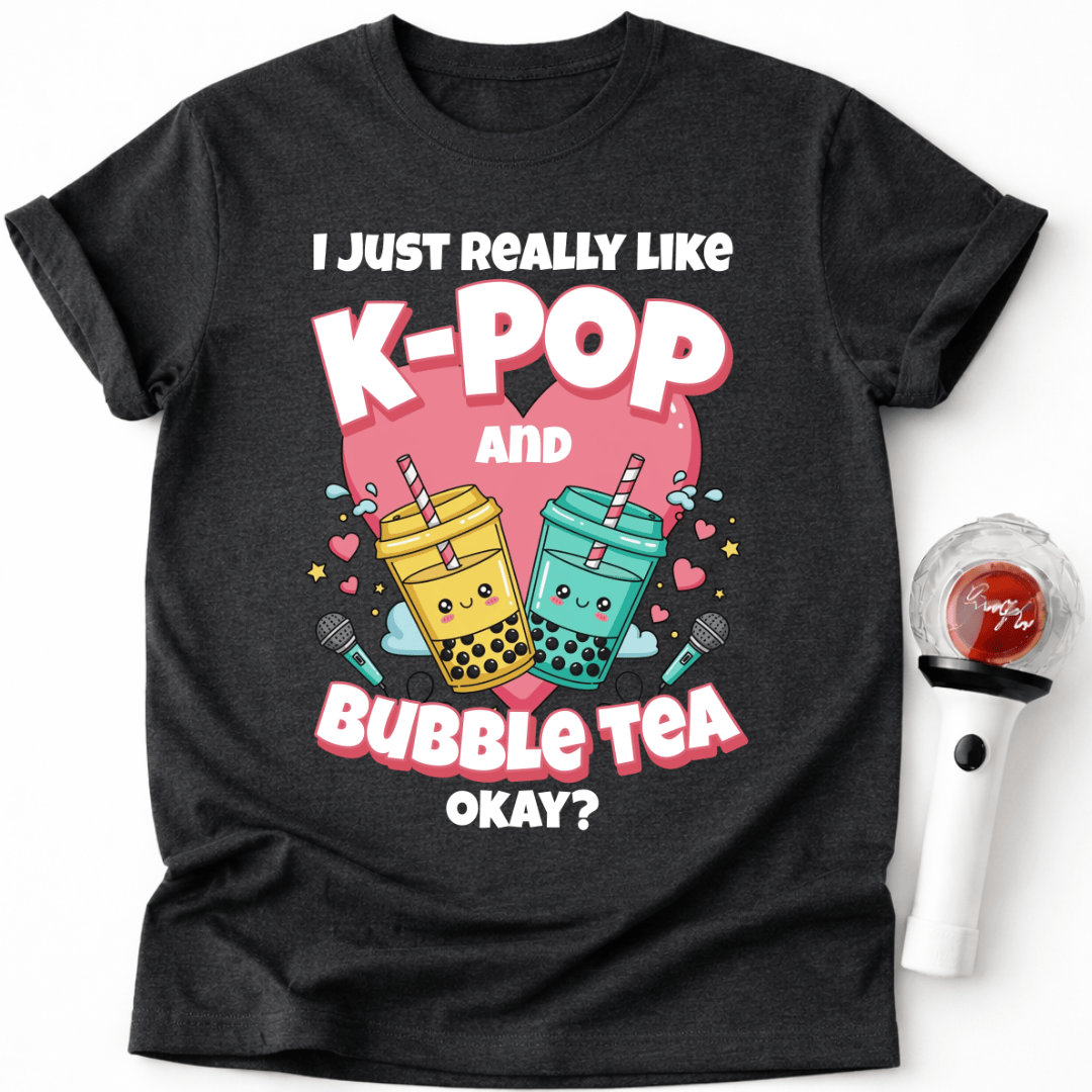 K-POP & BUBBLE TEA T-SHIRT