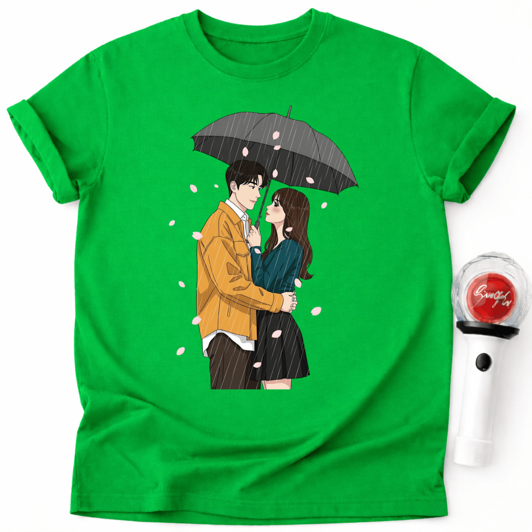 K-DRAMA PAARE REGENSCHIRM T-SHIRT