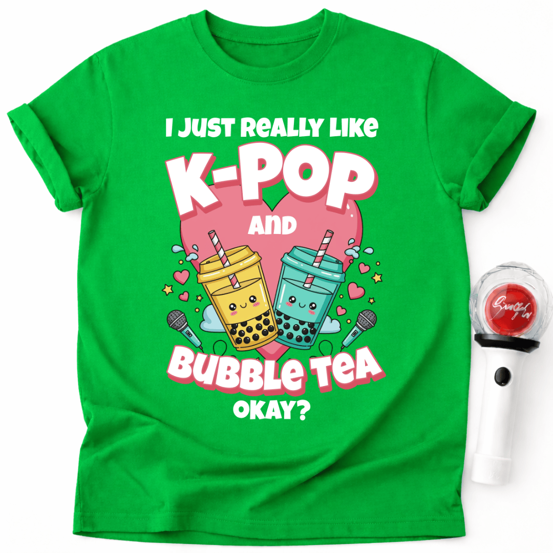 K-POP & BUBBLE TEA T-SHIRT