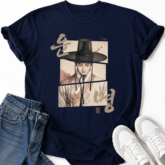 KOREAN HANBOK PORTRAIT T-SHIRT