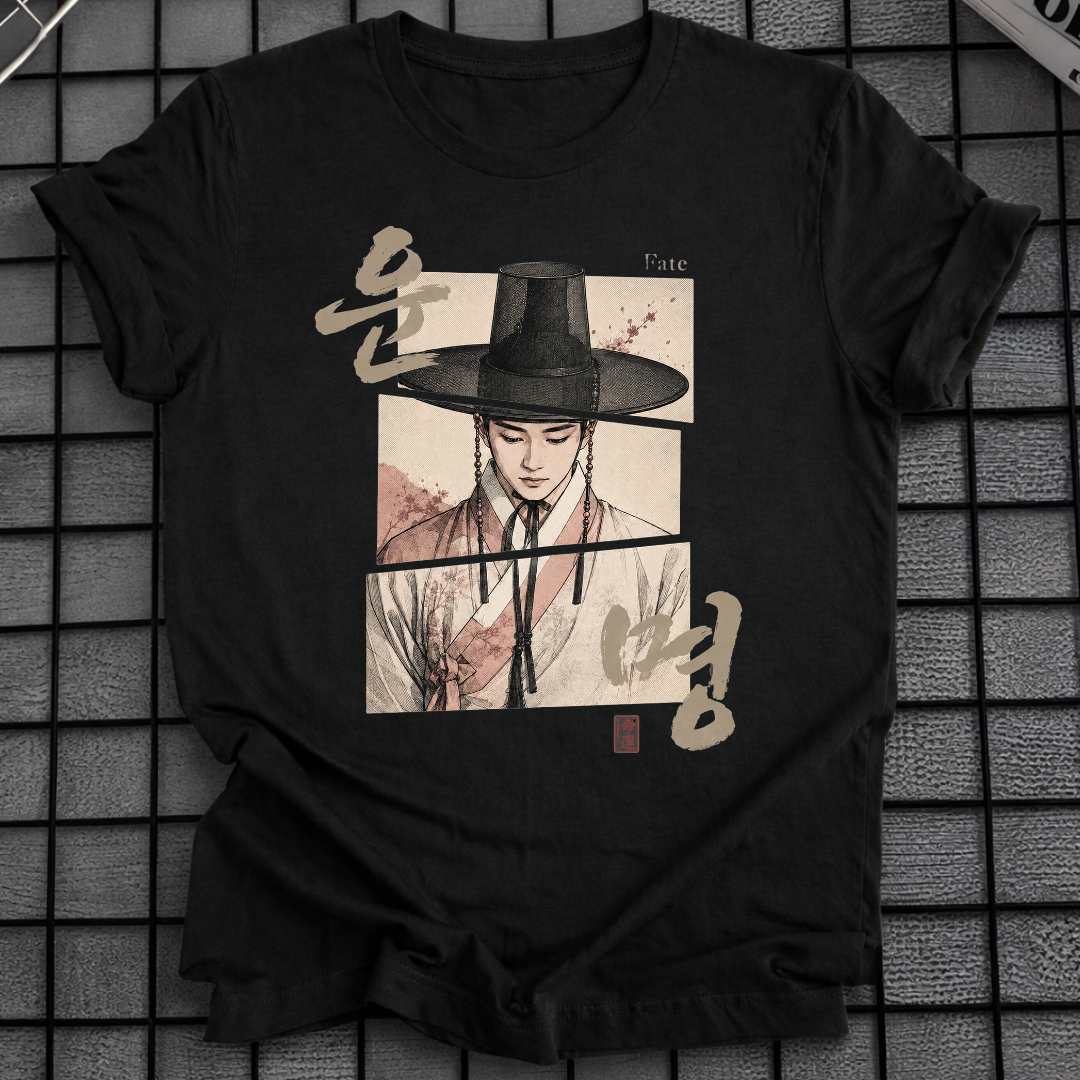 KOREAN HANBOK PORTRAIT T-SHIRT