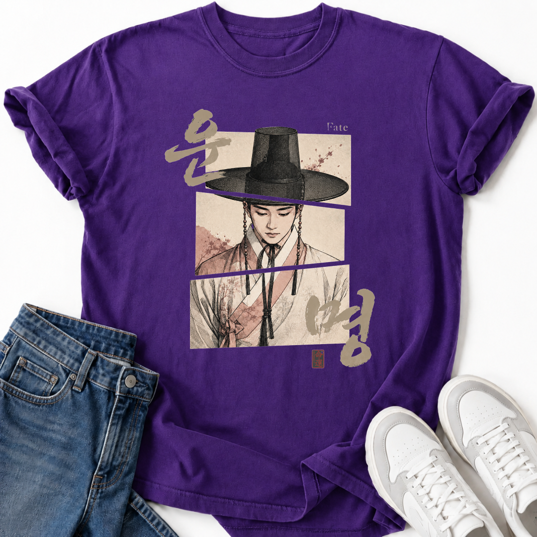 KOREAN HANBOK PORTRAIT T-SHIRT
