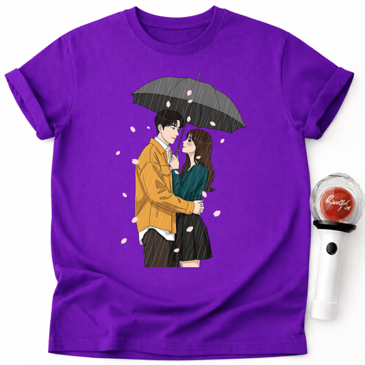 K-DRAMA COUPLE UMBRELLA T-SHIRT