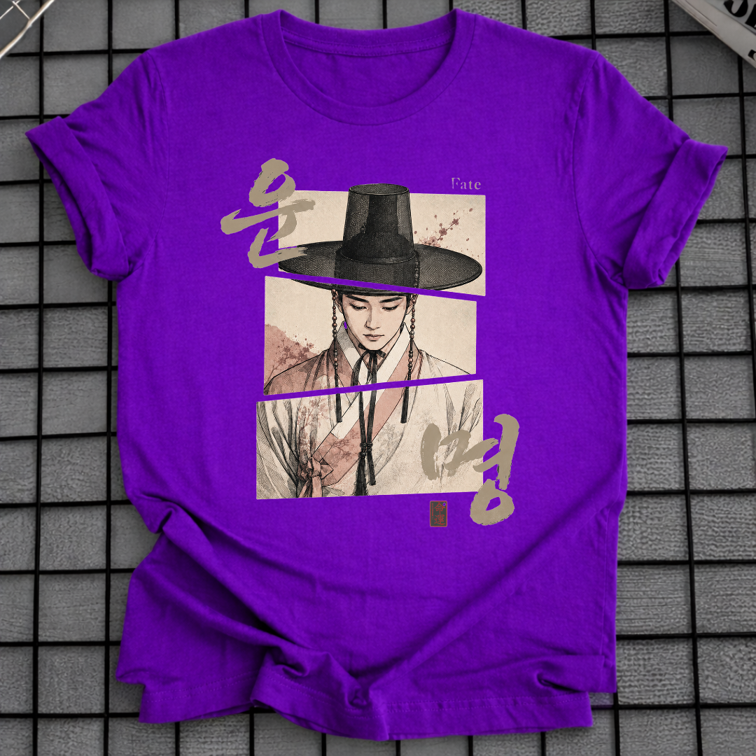 KOREAN HANBOK PORTRAIT T-SHIRT