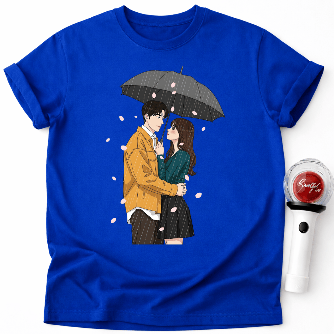 K-DRAMA PAARE REGENSCHIRM T-SHIRT