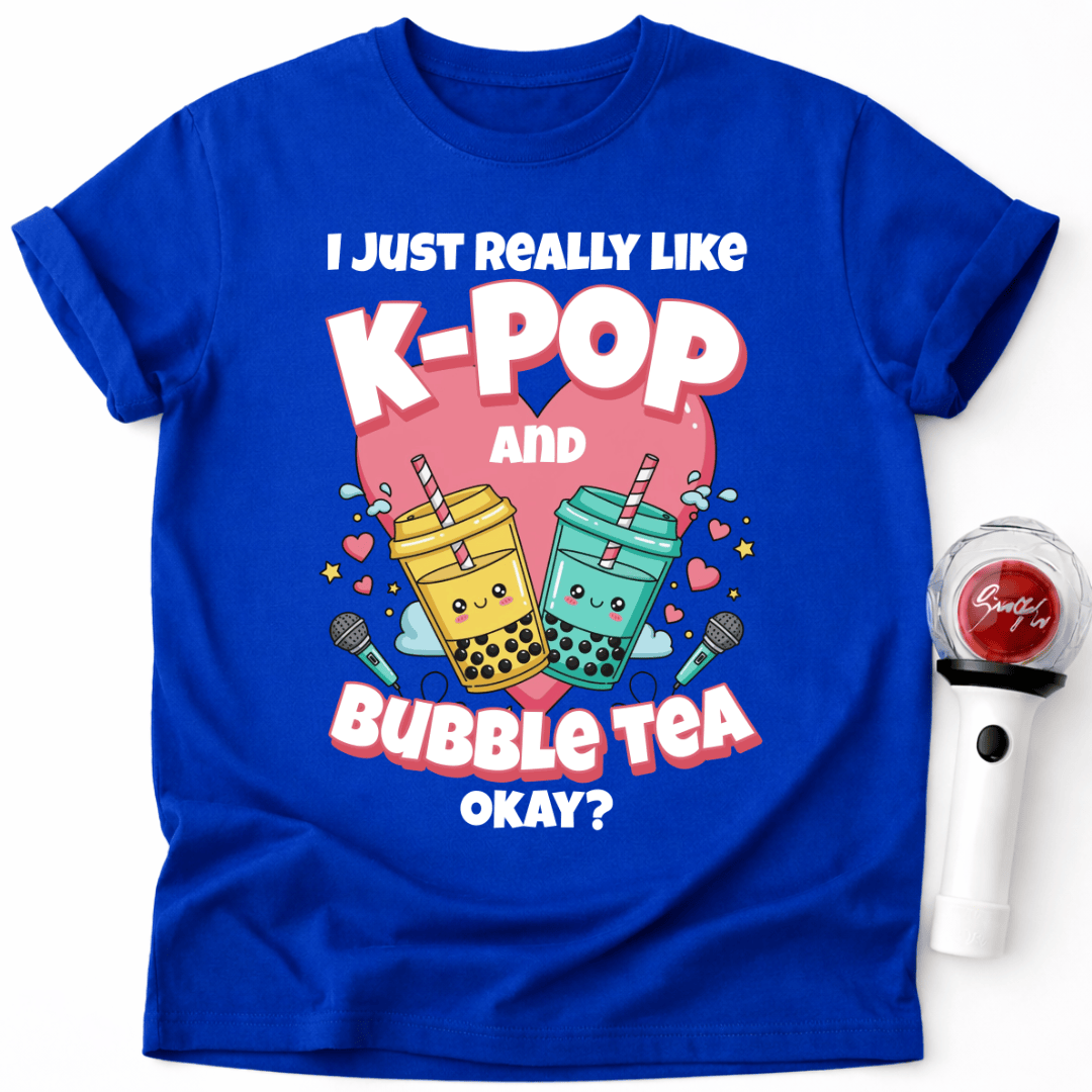 K-POP & BUBBLE TEA T-SHIRT
