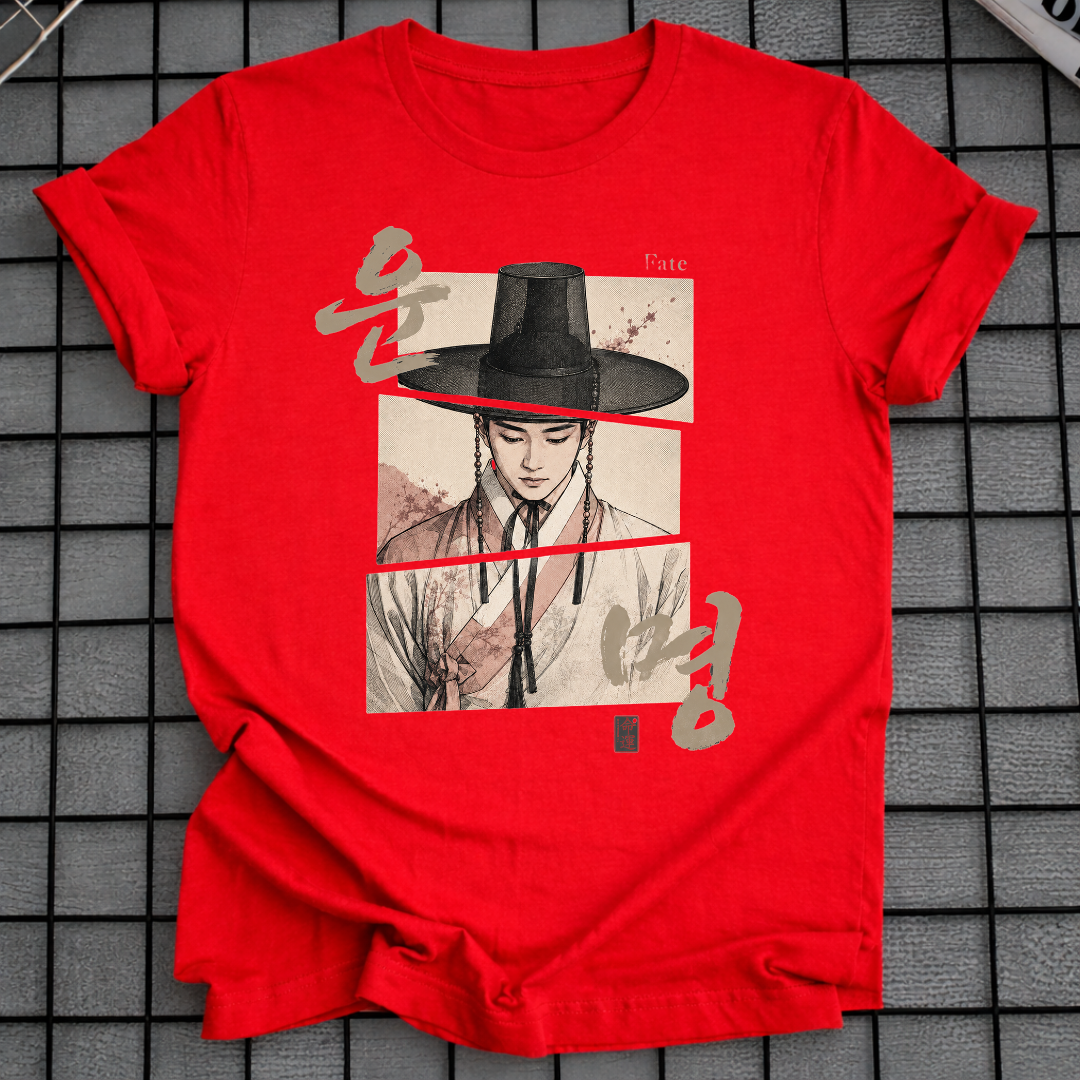 KOREAN HANBOK PORTRAIT T-SHIRT