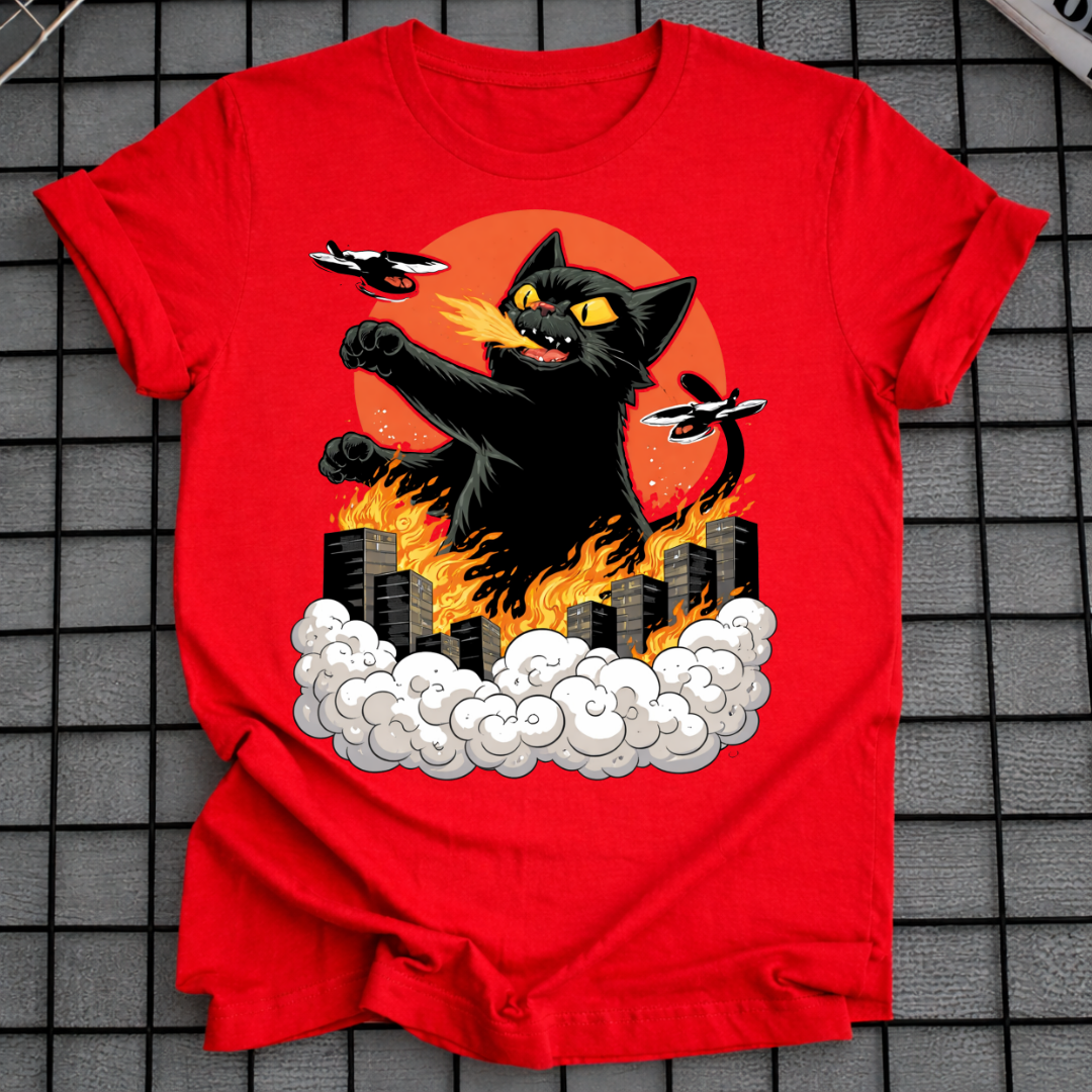 KAIJU CAT T-SHIRT