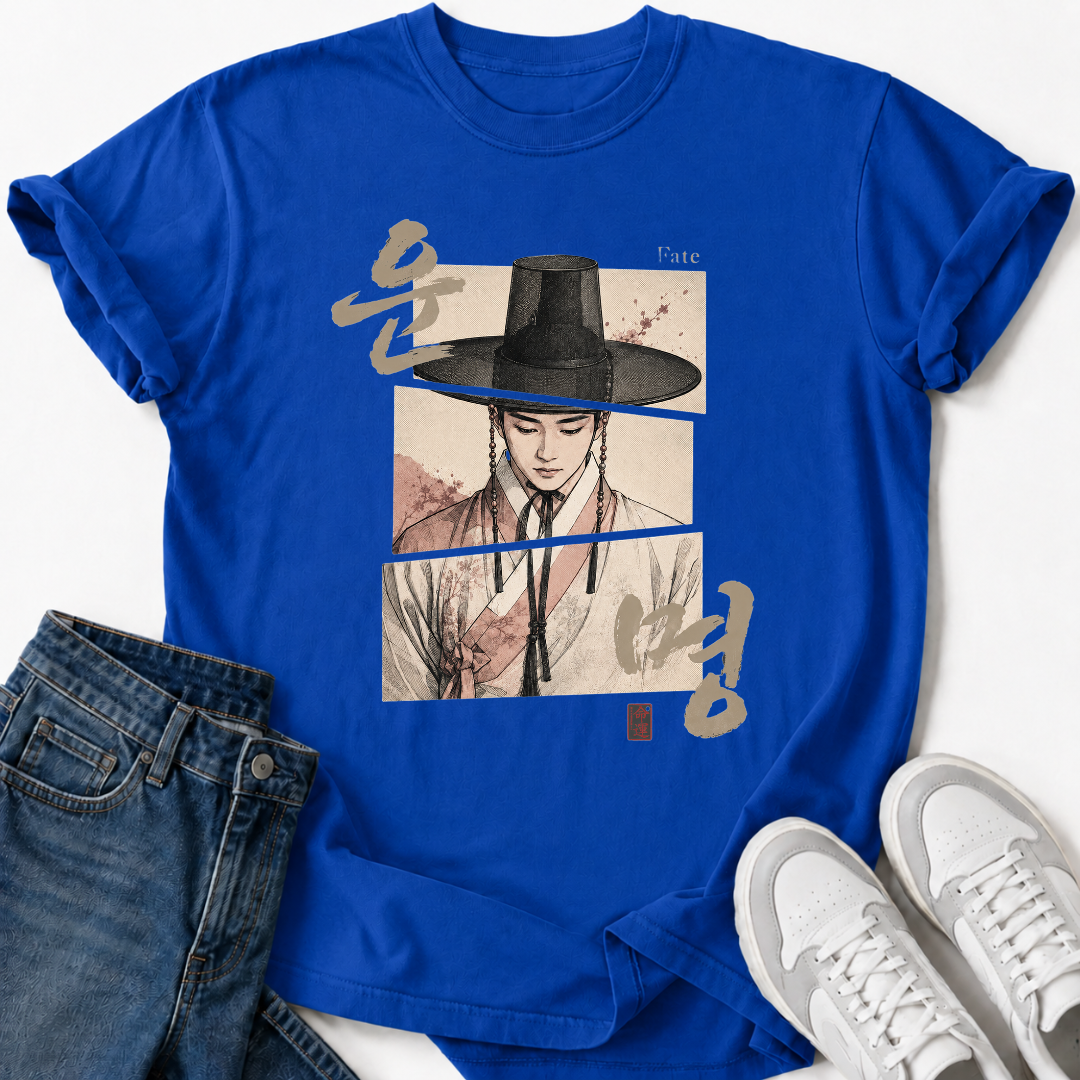 KOREAN HANBOK PORTRAIT T-SHIRT