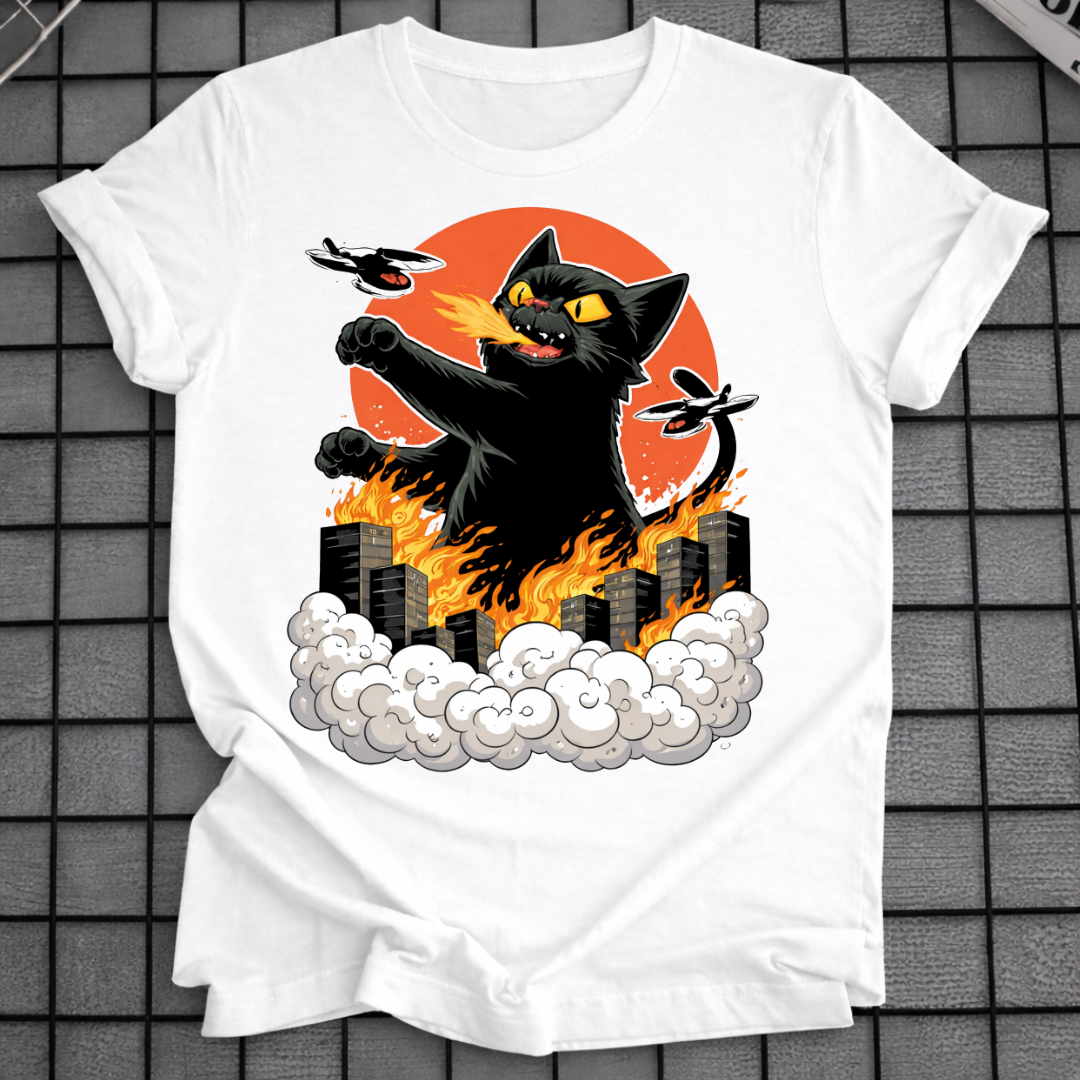 KAIJU CAT T-SHIRT