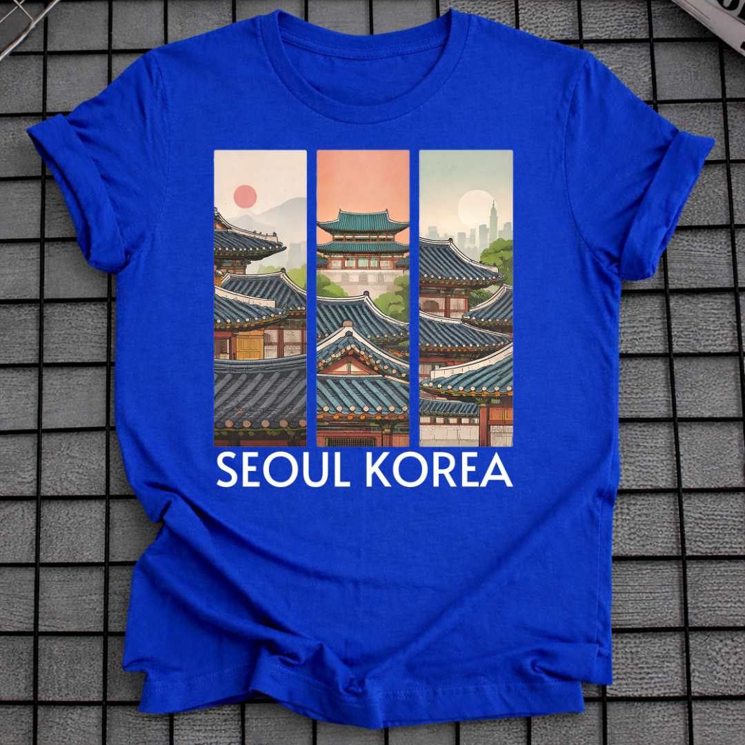 SEOUL KOREA TRADITIONELLES T-SHIRT