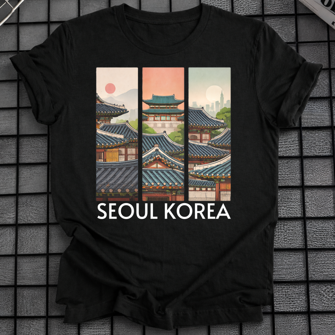 SEOUL KOREA TRADITIONELLES T-SHIRT