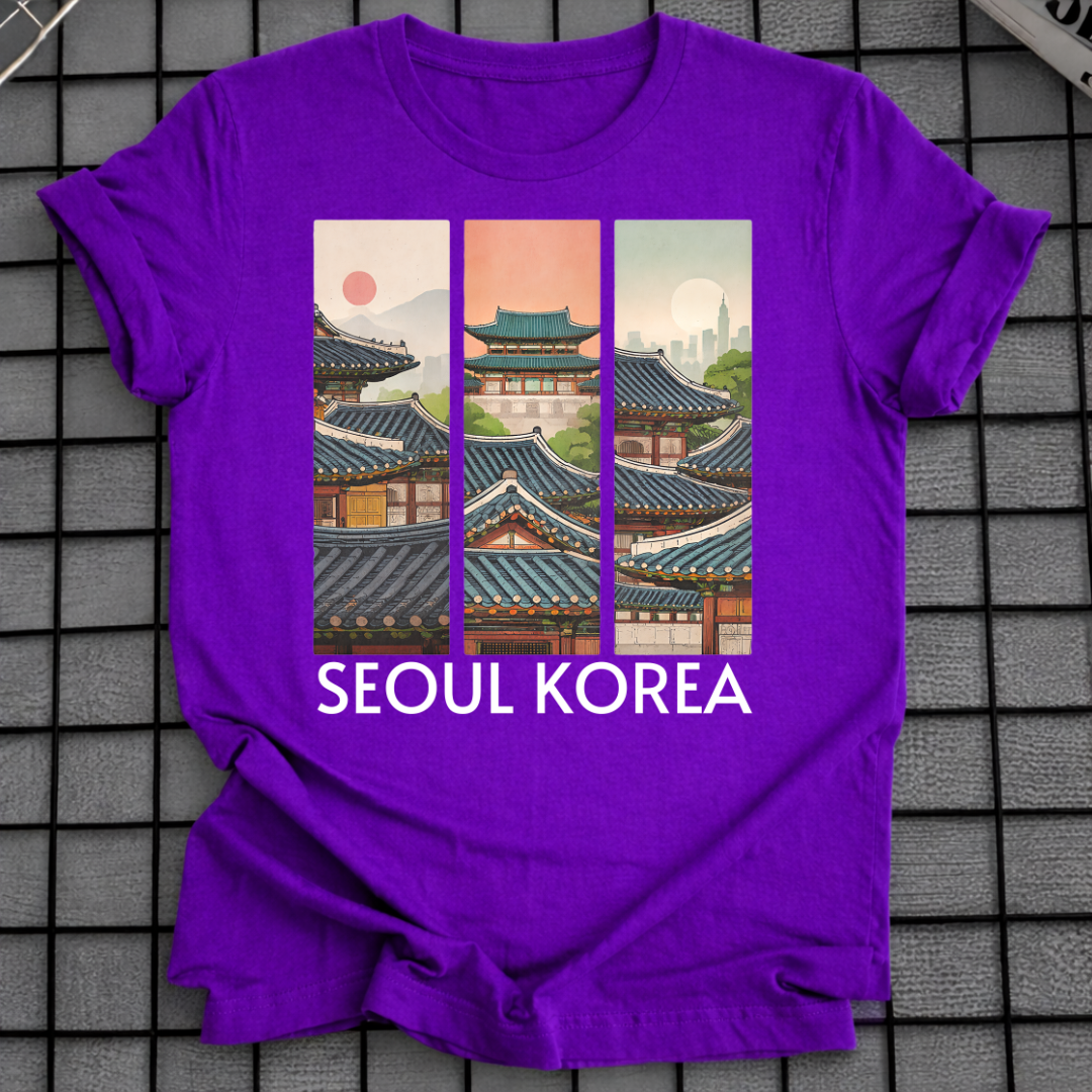 SEOUL KOREA TRADITIONELLES T-SHIRT