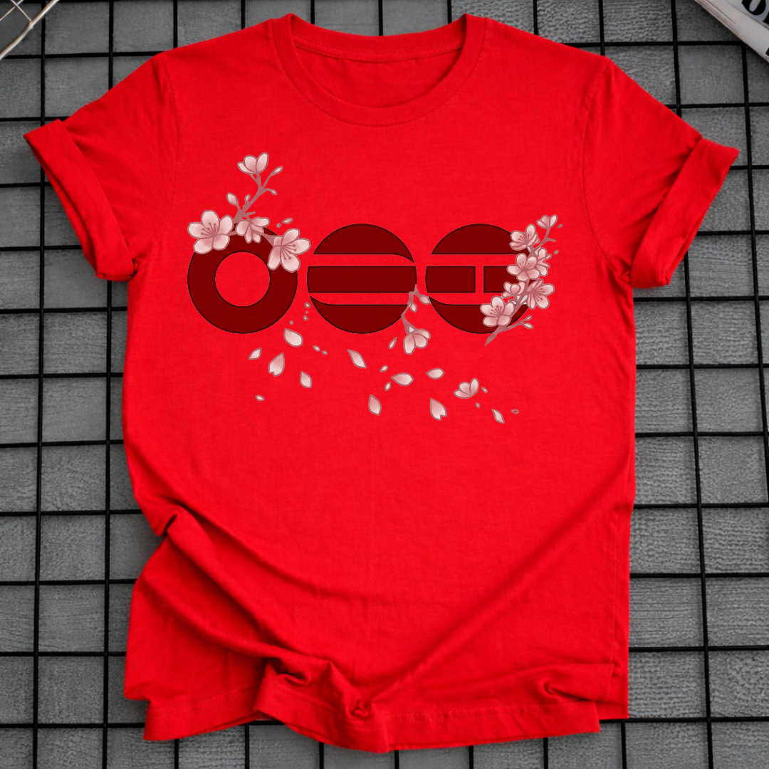 ARIRANG FLORAL KPOP T-SHIRT