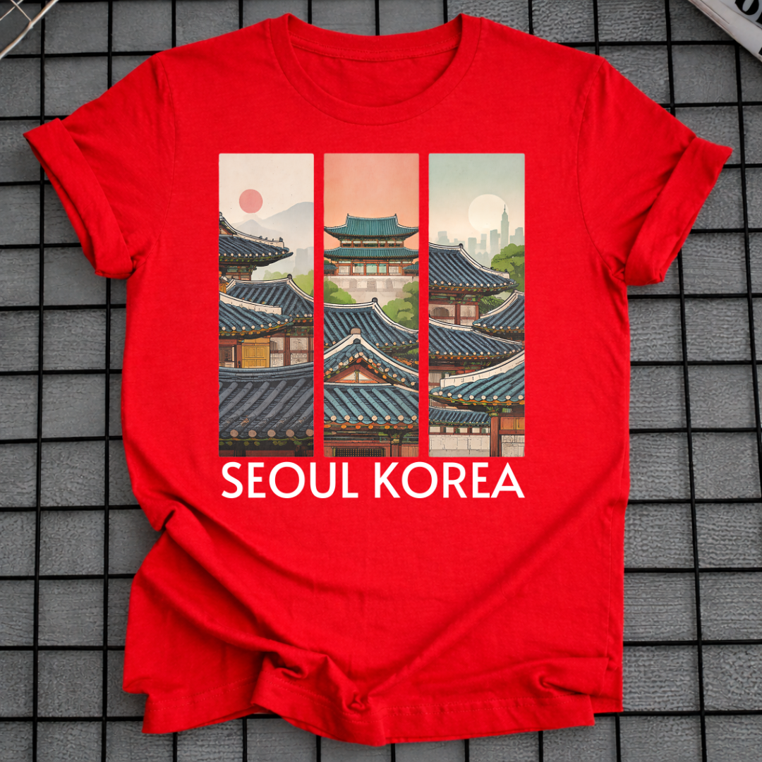 SEOUL KOREA TRADITIONELLES T-SHIRT