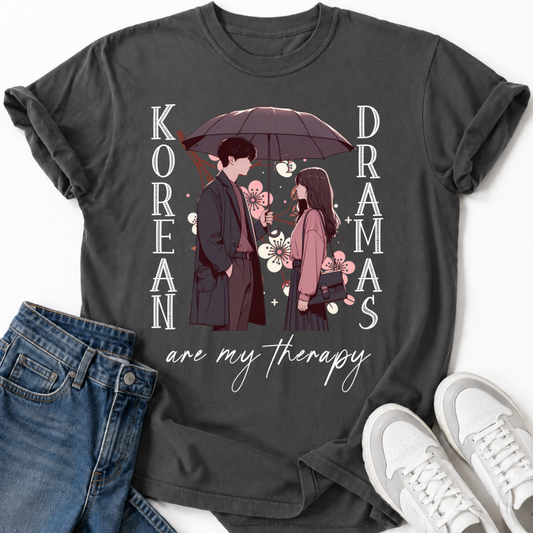KOREAN DRAMAS SIND MEINE THERAPIE T-SHIRT