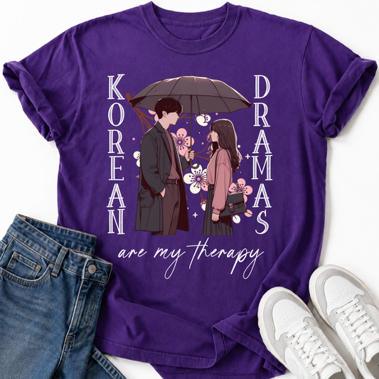 KOREAN DRAMAS SIND MEINE THERAPIE T-SHIRT