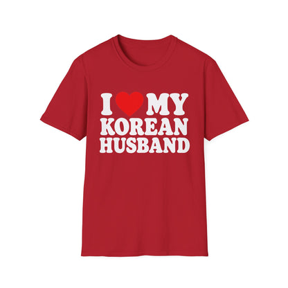 I LOVE MY KOREAN HUSBAND T-SHIRT