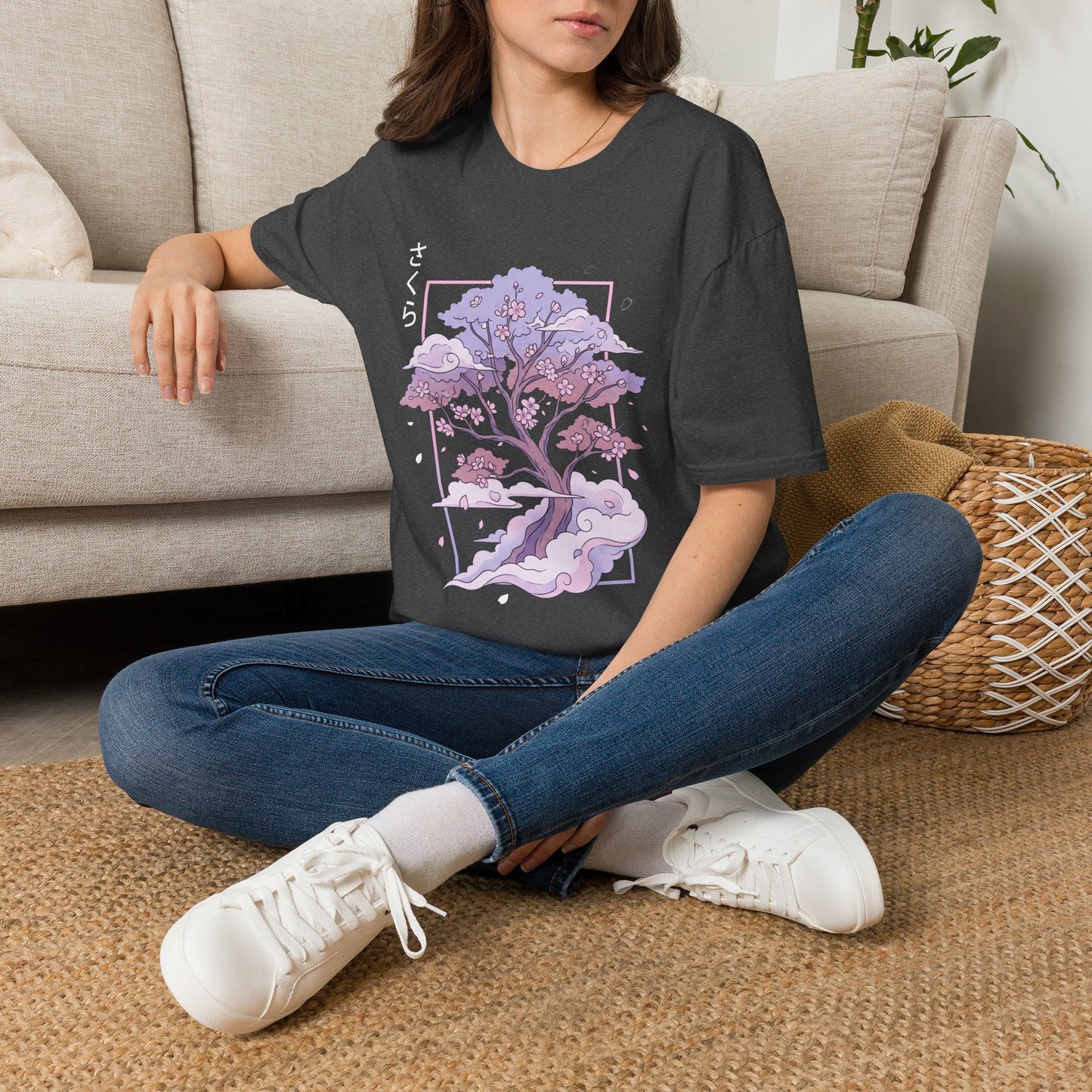 Sakura Cherry Blossom T-Shirt — Japanese Tree Graphic Tee