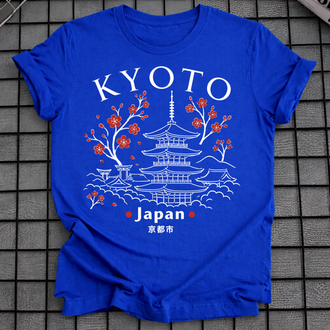 KYOTO KIRSCHBLÜTEN-T-SHIRT