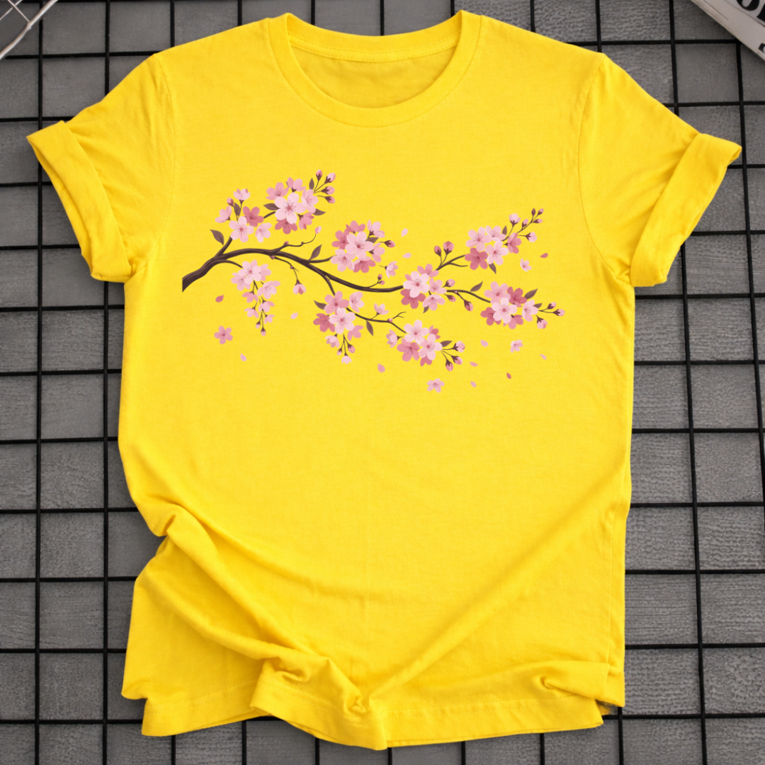T-SHIRT KIRSCHBLÜTENZWEIG