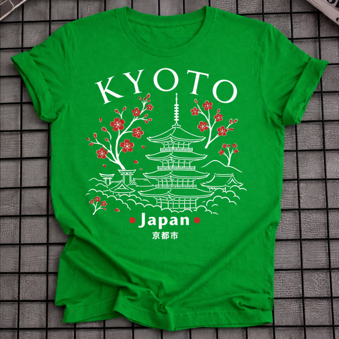 KYOTO KIRSCHBLÜTEN-T-SHIRT