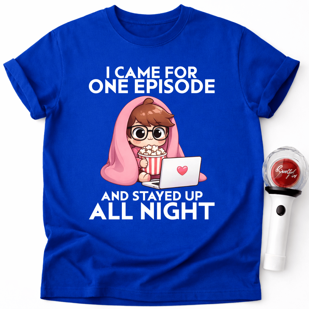DIE GANZE NACHT AUFGEBLIEBEN T-SHIRT