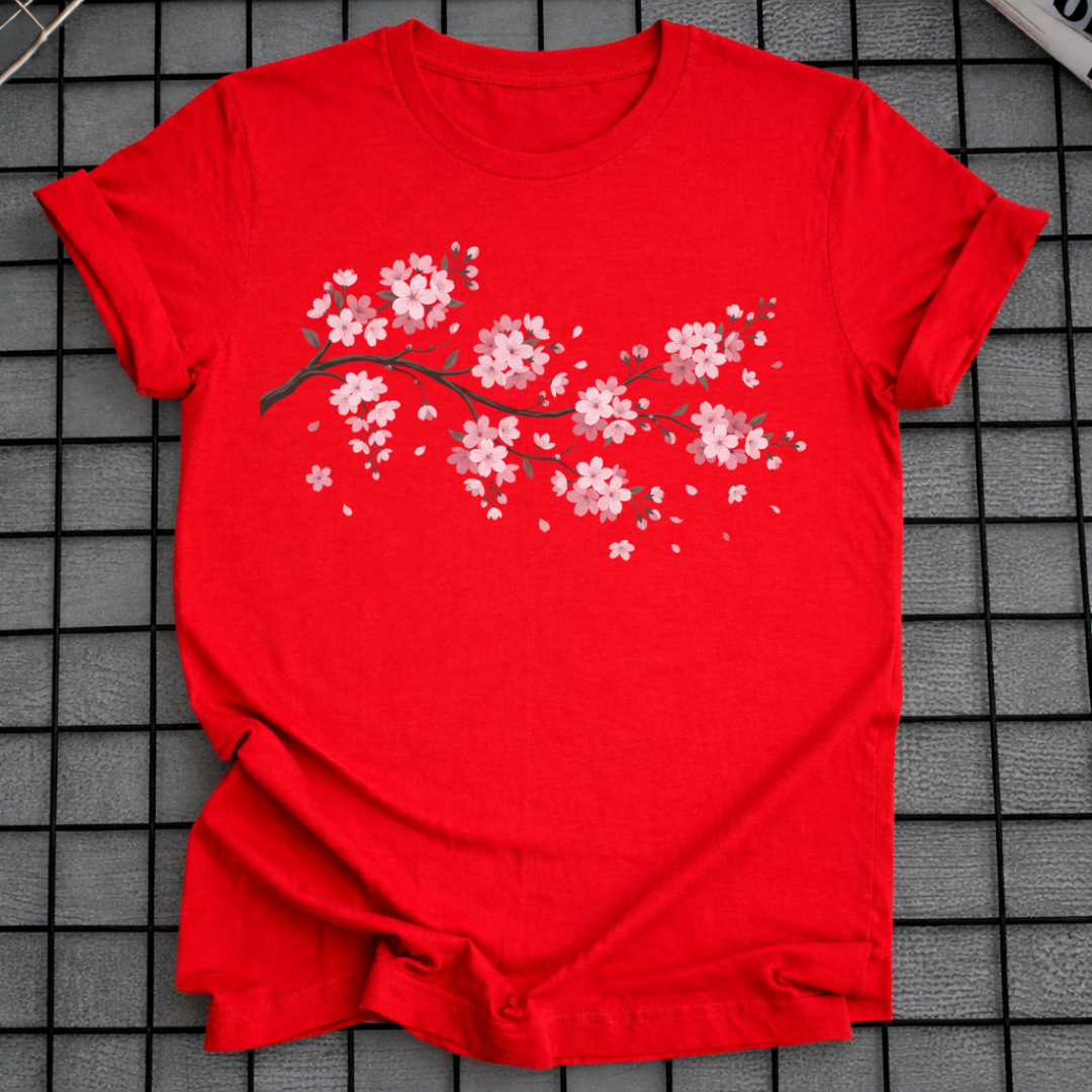 T-SHIRT KIRSCHBLÜTENZWEIG