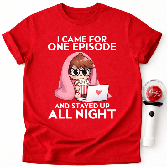 STAYED UP ALL NIGHT T-SHIRT